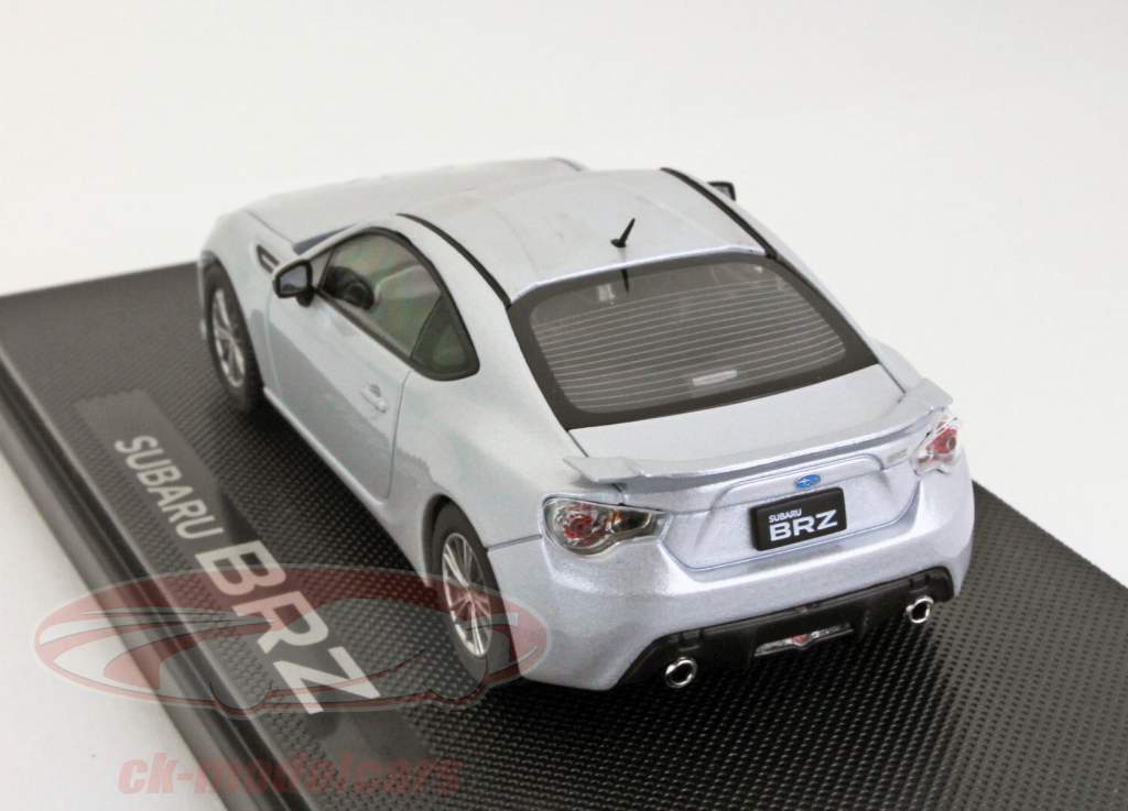 Subaru BRZ 2012 silver 1:43 Ebbro 