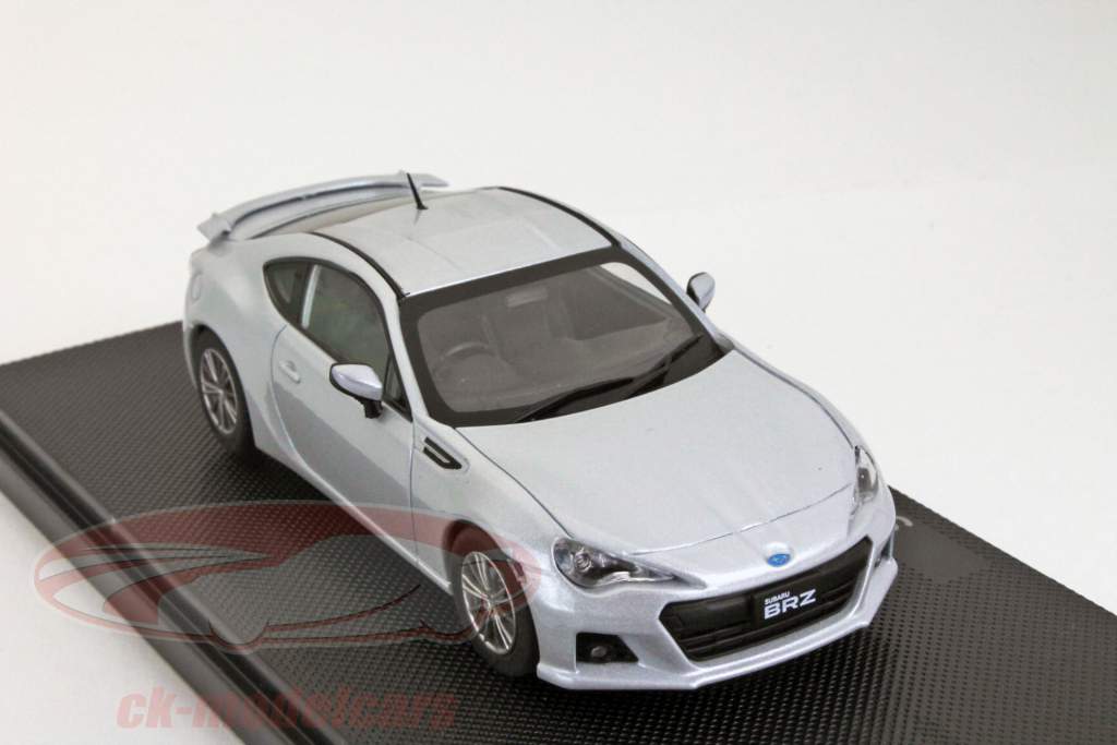 Subaru BRZ 2012 silver 1:43 Ebbro 