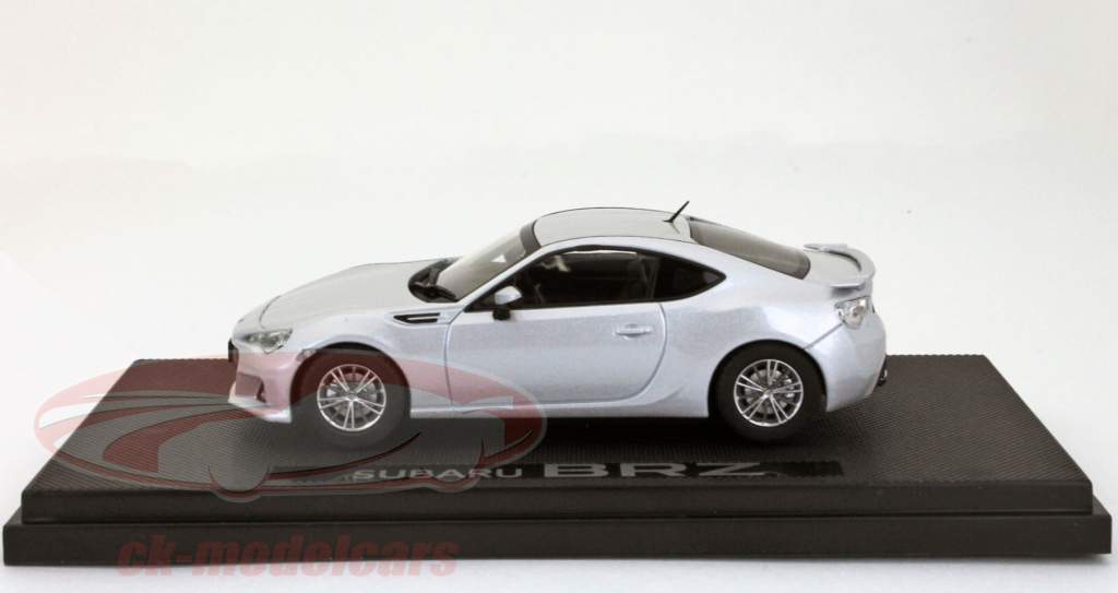 Subaru BRZ 2012 silver 1:43 Ebbro 