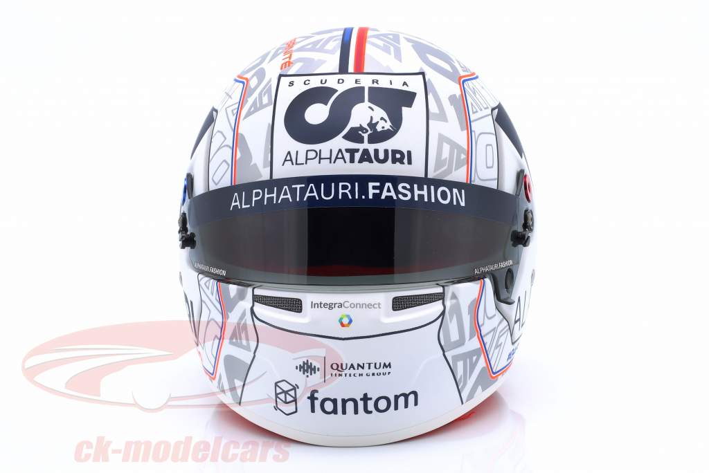 Pierre Gasly #10 Scuderia Alpha Tauri フランス語 GP 式 1 2022 ヘルメット 1:2 Bell