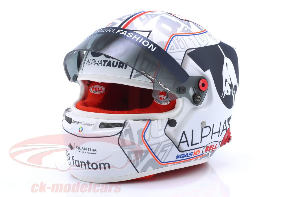 Pierre Gasly #10 Scuderia Alpha Tauri French GP Formula 1 2022 helmet 1:2 Bell