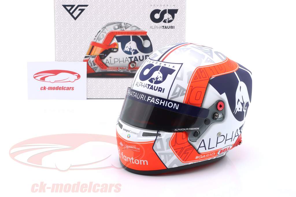Pierre Gasly #10 Scuderia Alpha Tauri Formula 1 2022 helmet 1:2 Bell