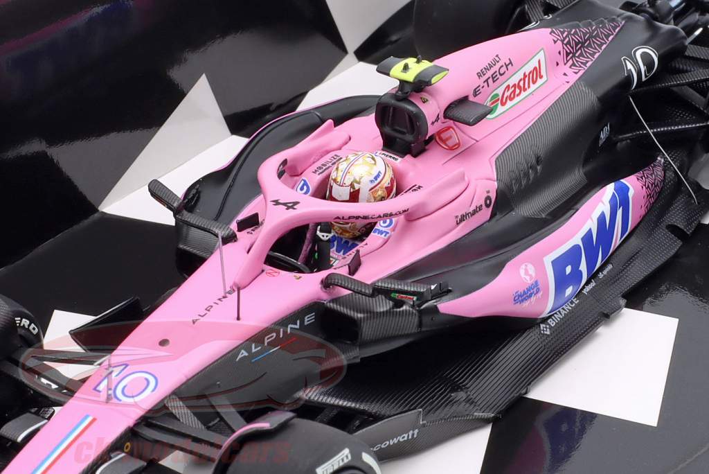 Pierre Gasly Alpine A523 #10 9th Bahrain GP formula 1 2023 1:43 Minichamps