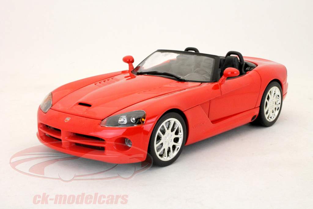 Dodge Viper SRT-10 Roadster rød 1:18 Hotwheels