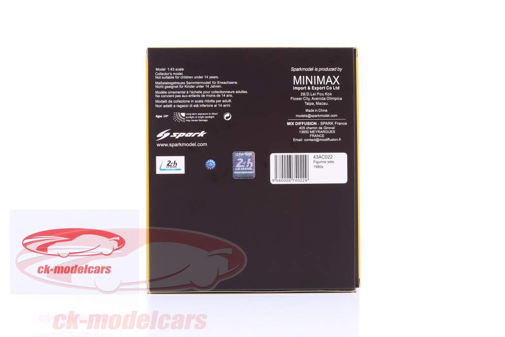 图集 Grid Girls 80年代 年 1:43 Spark