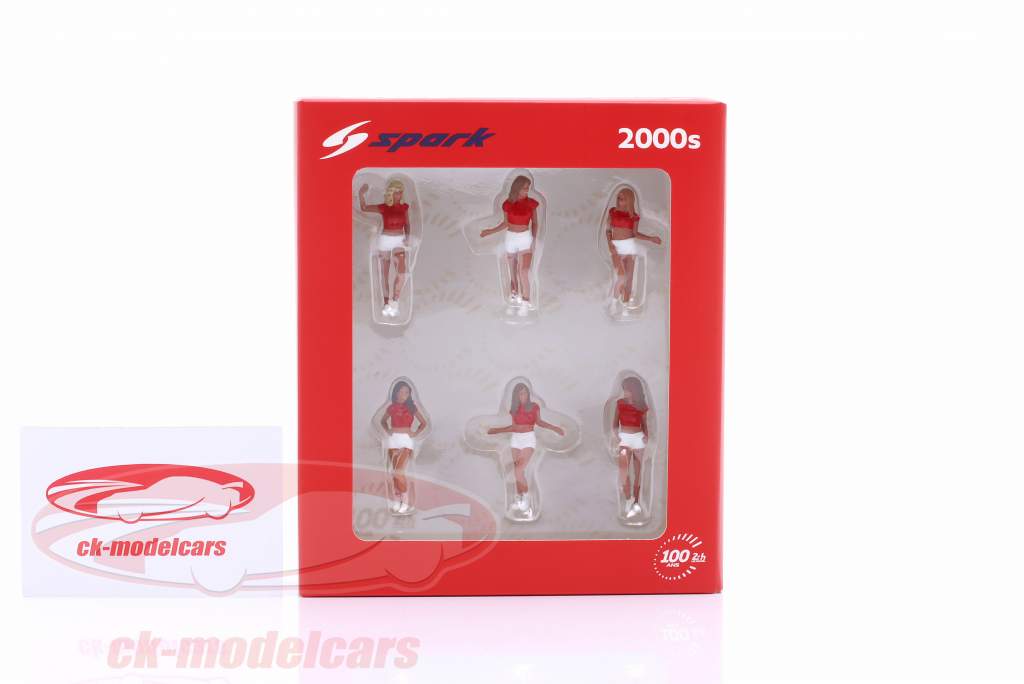 フィギュアセット Grid Girls 2000年代 年 1:43 Spark
