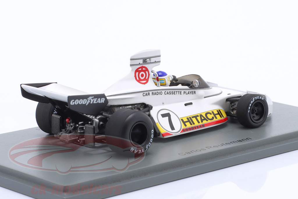 Carlos Reutemann Brabham BT44 #7 Belge GP formule 1 1974 1:43 Spark