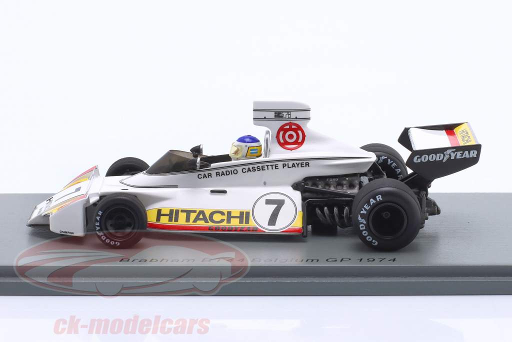 Carlos Reutemann Brabham BT44 #7 Belge GP formule 1 1974 1:43 Spark