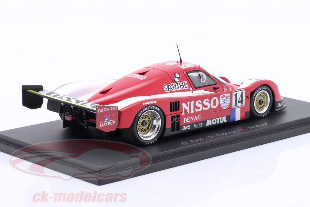 Courage C30LM #14 24 timer LeMans 1993 Bell, Robert, Fabre 1:43 Spark