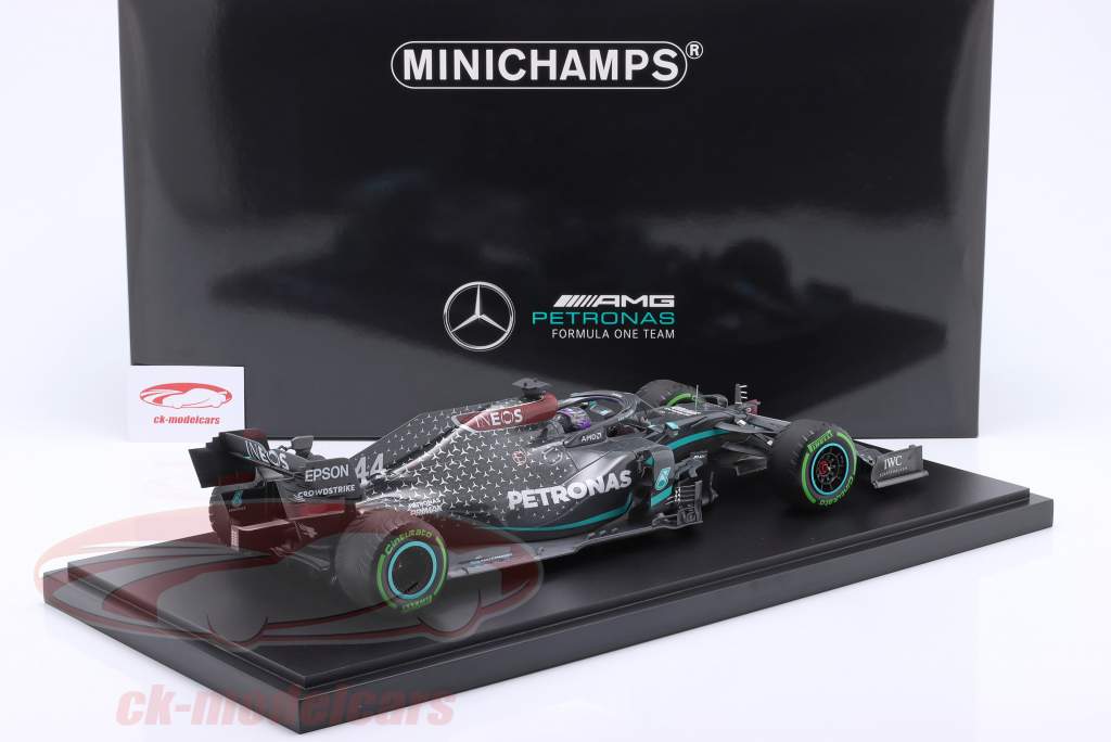 L. Hamilton Mercedes-AMG F1 W11 #44 formel 1 Verdensmester 2020 1:12 Minichamps