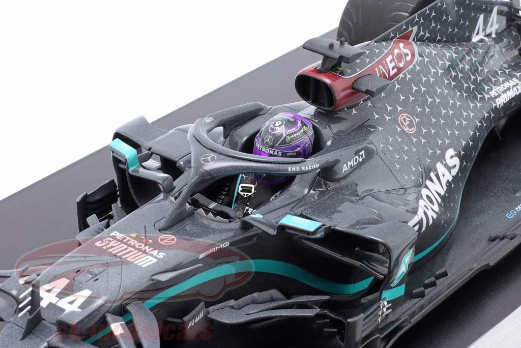 L. Hamilton Mercedes-AMG F1 W11 #44 formel 1 Verdensmester 2020 1:12 Minichamps