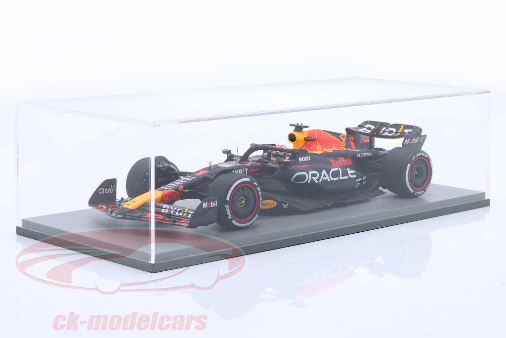 Max Verstappen Red Bull RB19 #1 Winner Bahrain GP Formula 1 World Champion 2023 1:18 Spark