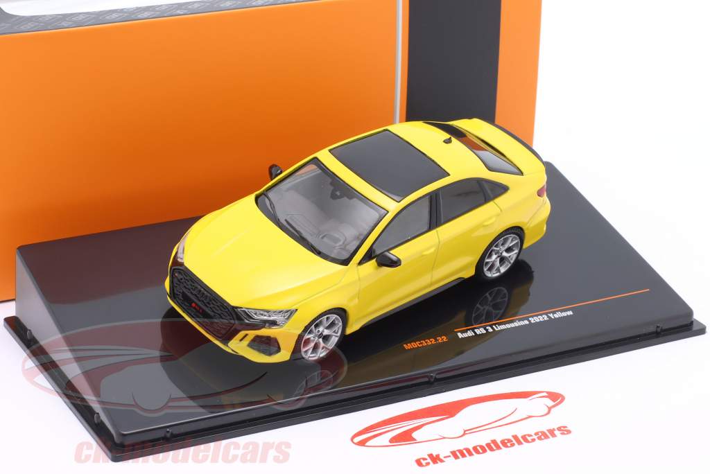 Audi RS3 (8Y) year 2022 yellow 1:43 Ixo