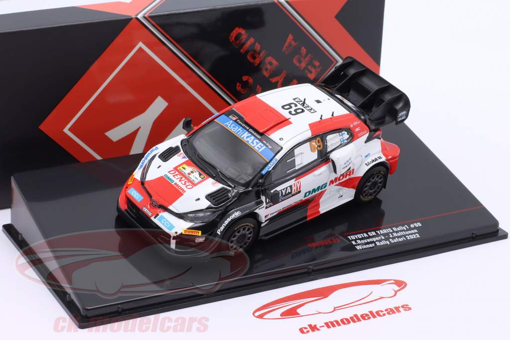 Ixo 1:43 Toyota GR Yaris Rally1 #69 Winner Safari Rallye