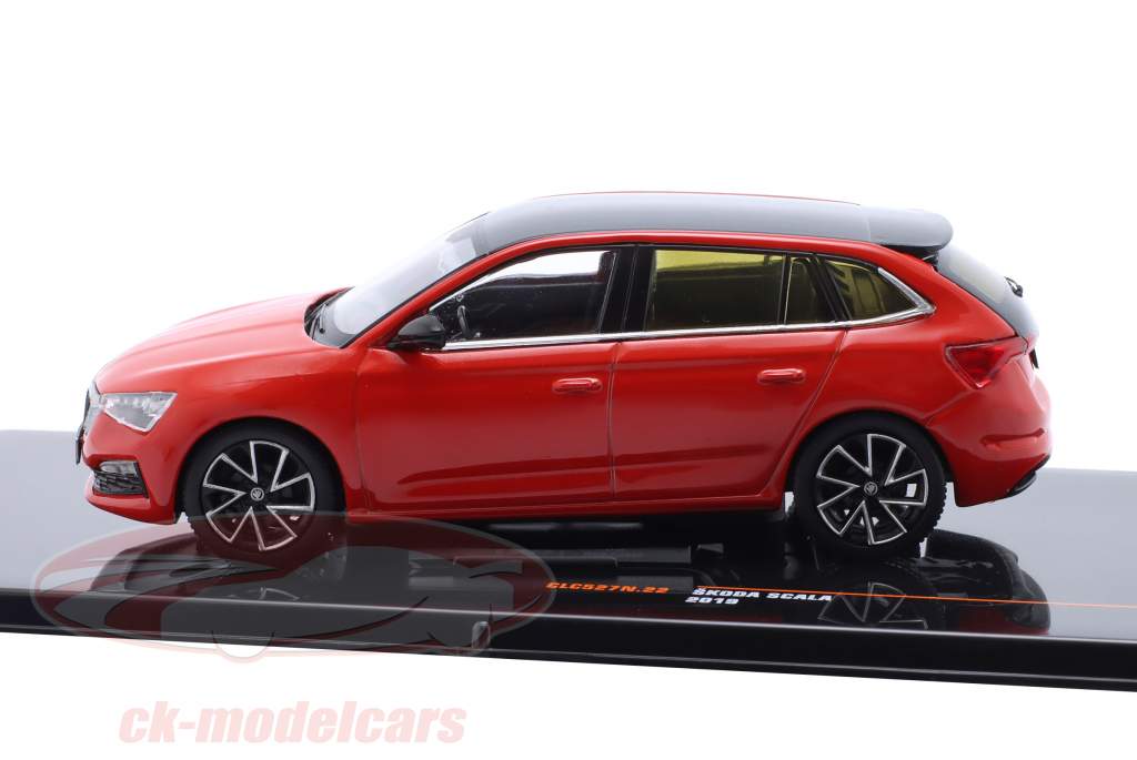 Skoda Scala year 2019 red 1:43 Ixo