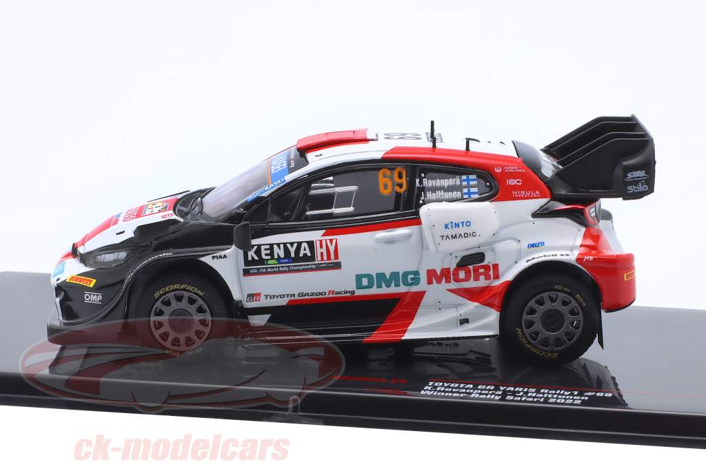 Ixo 1:43 Toyota GR Yaris Rally1 #69 Winner Safari Rallye