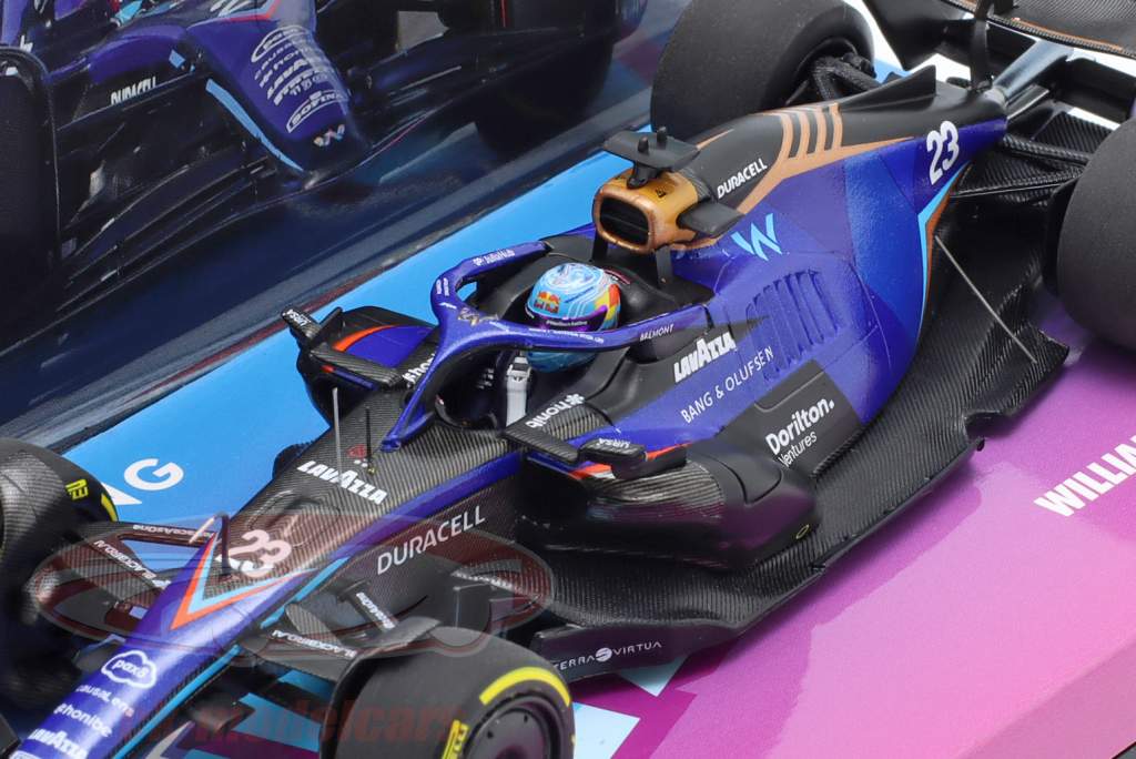 PMA 1/43 ウィリアムズ F1 FW44 デ フリース 2022 イタリア ミニチャンプス 1/43 ウィリアムズ FW44 No.45 ウィリアムズF1