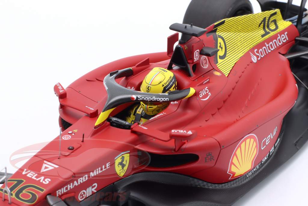 Charles Leclerc Ferrari F1-75 #16 2° Italien GP formula 1 2022 1:18 BBR