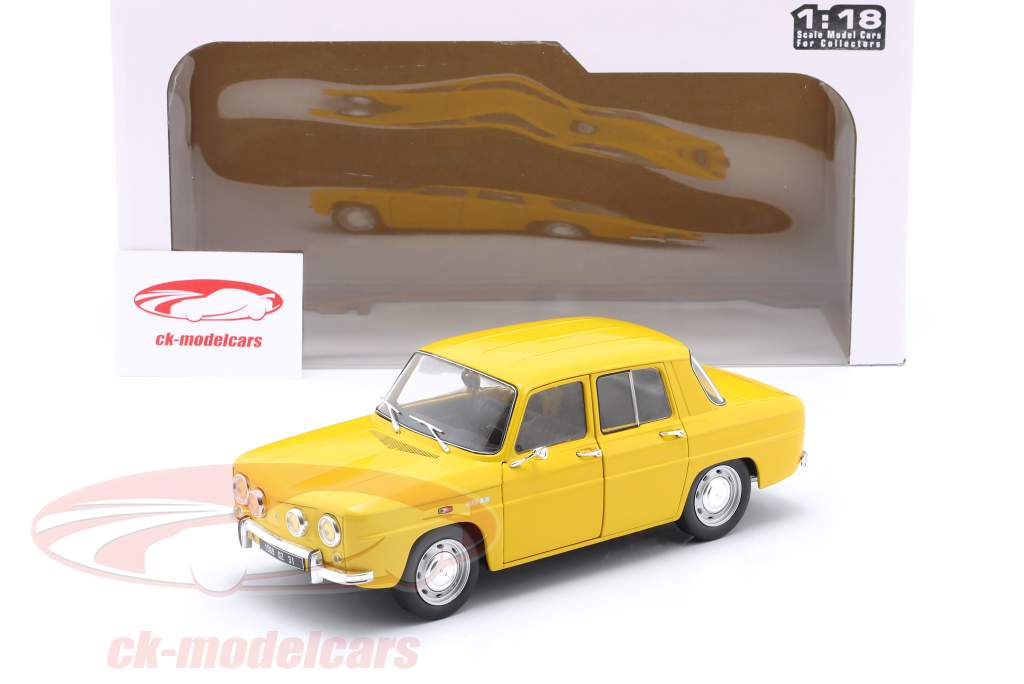 Renault 8S Année de construction 1968 jaune 1:18 Solido
