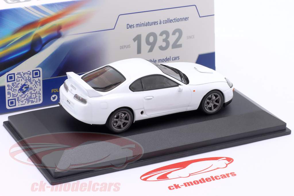 Toyota Supra (JZA80) RZ ホワイト 1430 1/43 Toyota Supra (JZA80) RZ White【IG1430】 | ignition