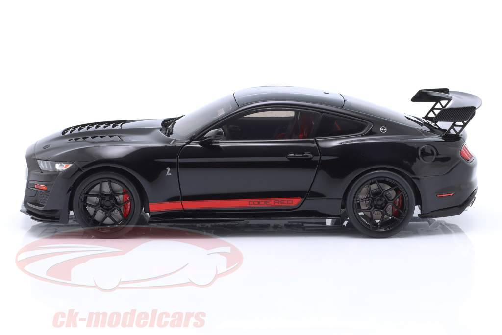 Ford Mustang Shelby GT500 Code Red Construction year 2022 black 1:18 Solido