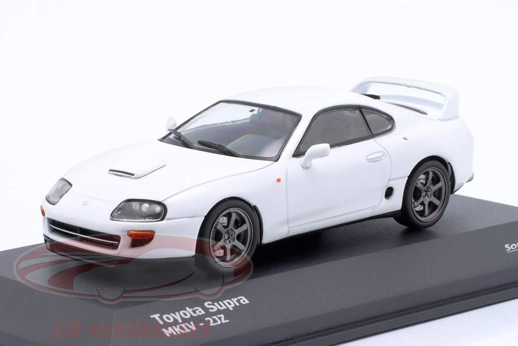 Toyota Supra MK4 year 2001 white 1:43 Solido