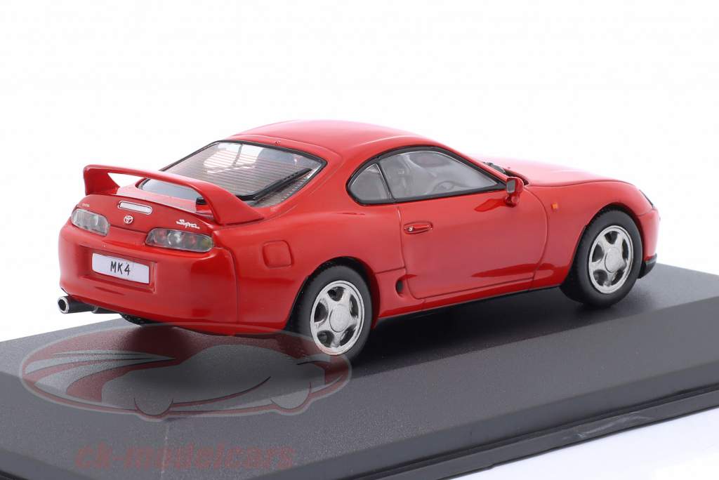Toyota Supra MK4 Année de construction 2001 rouge 1:43 Solido