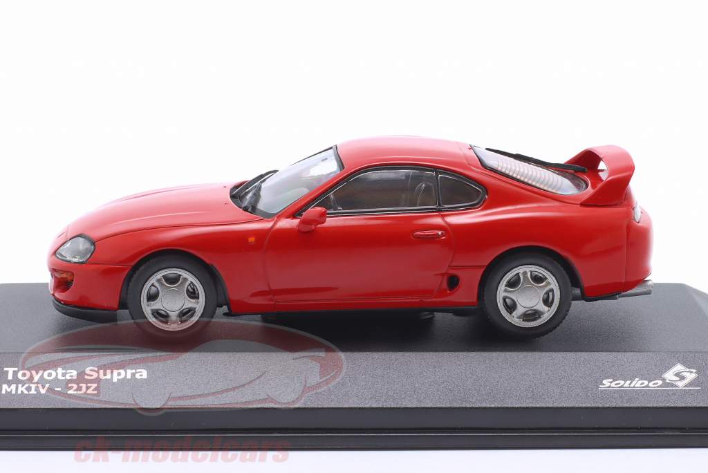 Toyota Supra MK4 建设年份 2001 红色的 1:43 Solido