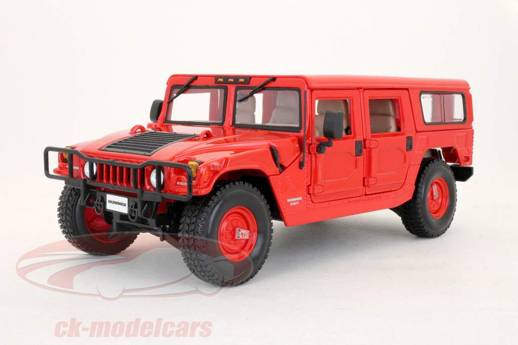 ロブスター4ドア赤/赤モデルMaisto午前1時18分