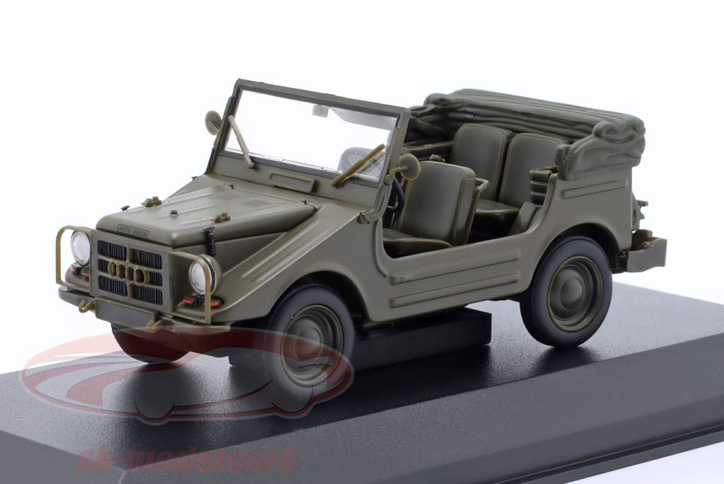 DKW Munga year 1955 satin green 1:43 Minichamps