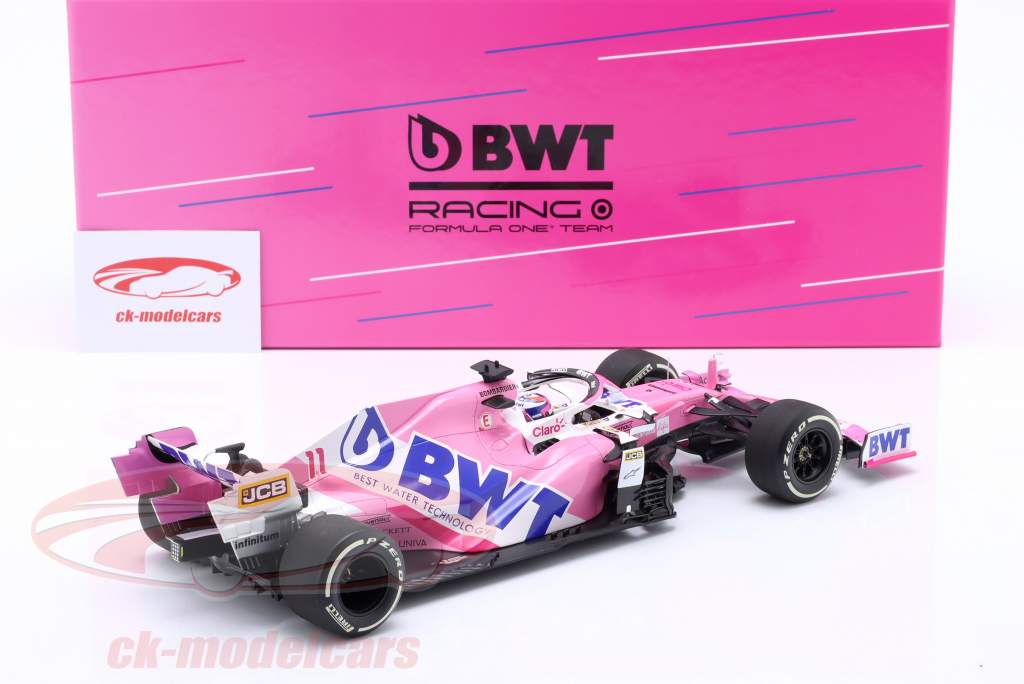 S. Perez Racing Point RP20 #11 ganhador Sakhir GP Fórmula 1 2020 1:18 Minichamps