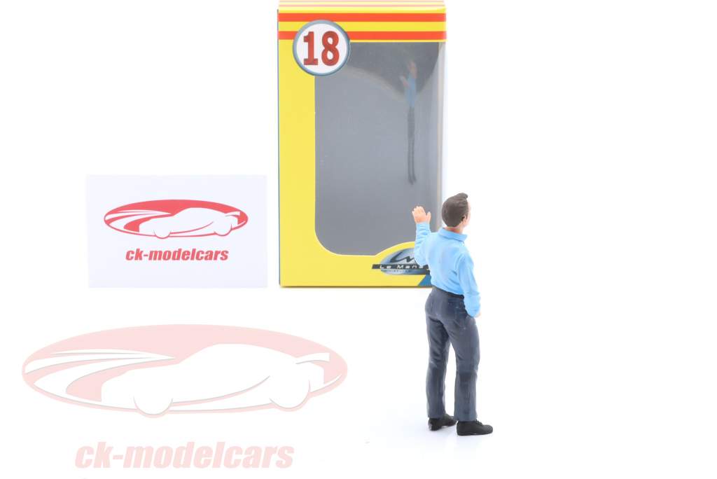 Carroll Shelby 1966 figuur 1:18 LeMansMiniatures