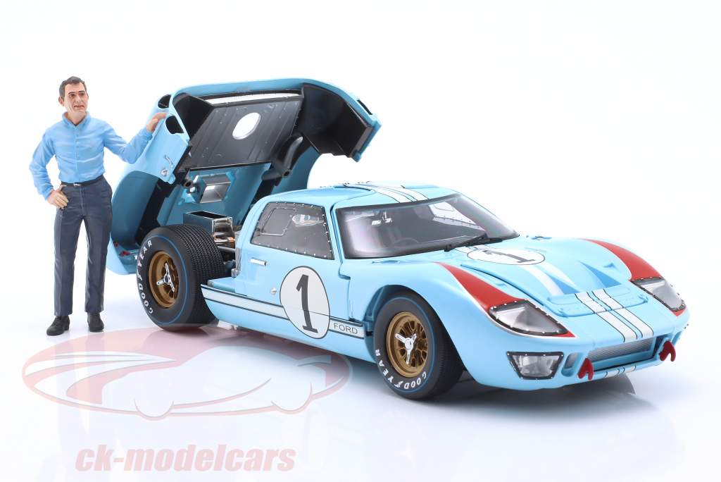 Carroll Shelby 1966 Figur 1:18 LeMansMiniatures