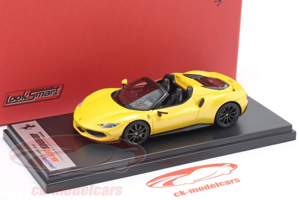 Ferrari 296 GTS Année de construction 2022 tristrato jaune 1:43 LookSmart