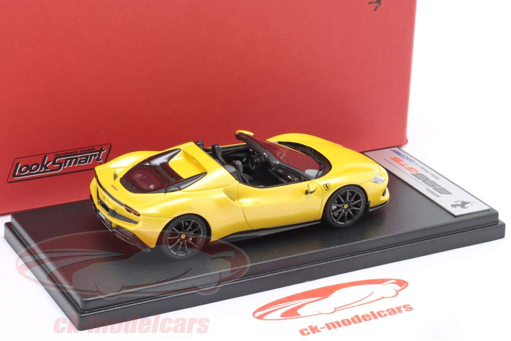 Ferrari 296 GTS Année de construction 2022 tristrato jaune 1:43 LookSmart