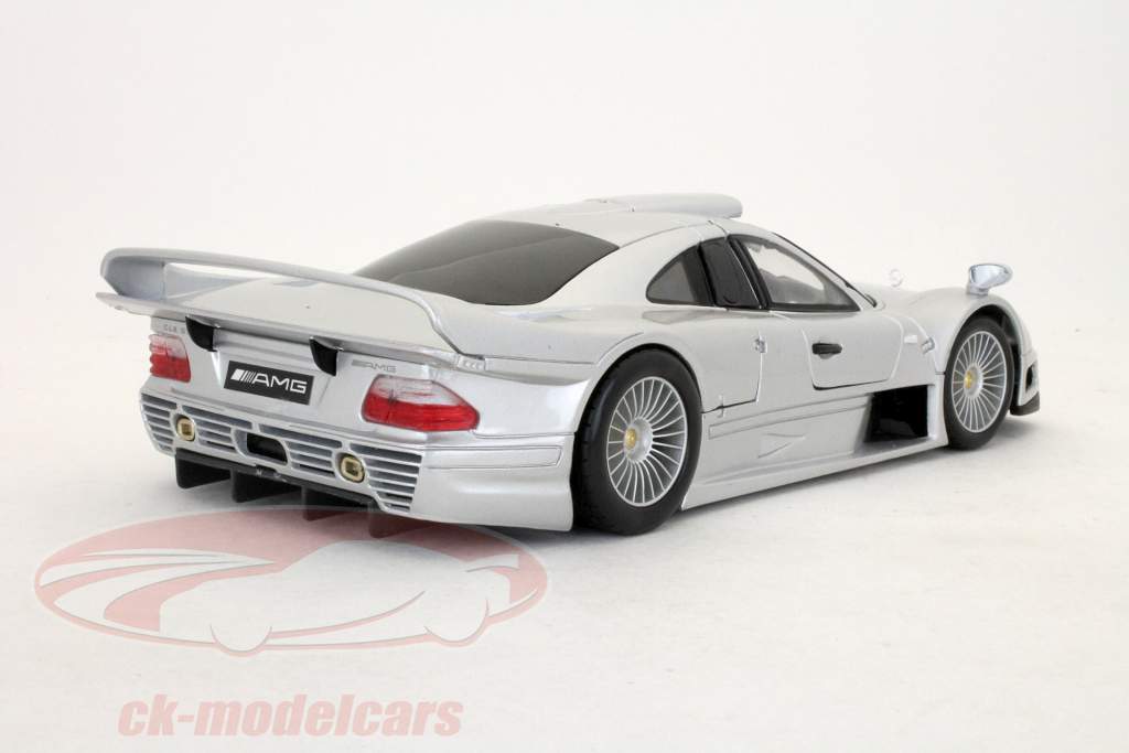 Maisto 1:18 Mercedes-Benz CLK-GTR Street Version silver