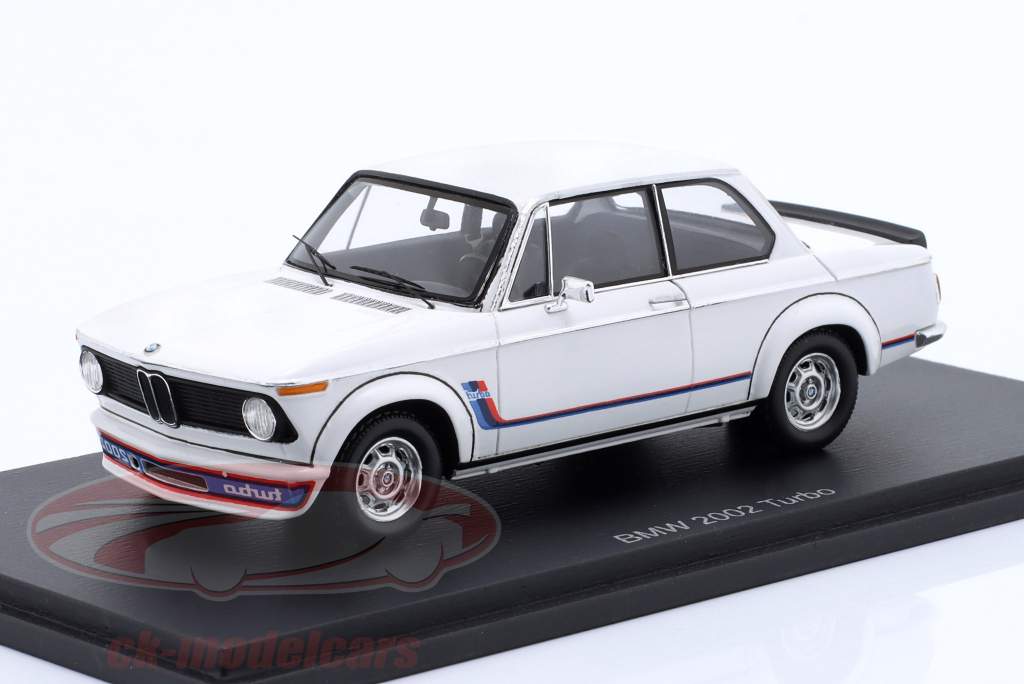 BMW 2002 Turbo Année de construction 1973 blanc 1:43 Spark