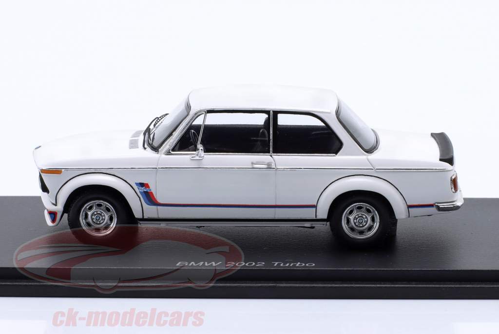 BMW 2002 Turbo Année de construction 1973 blanc 1:43 Spark