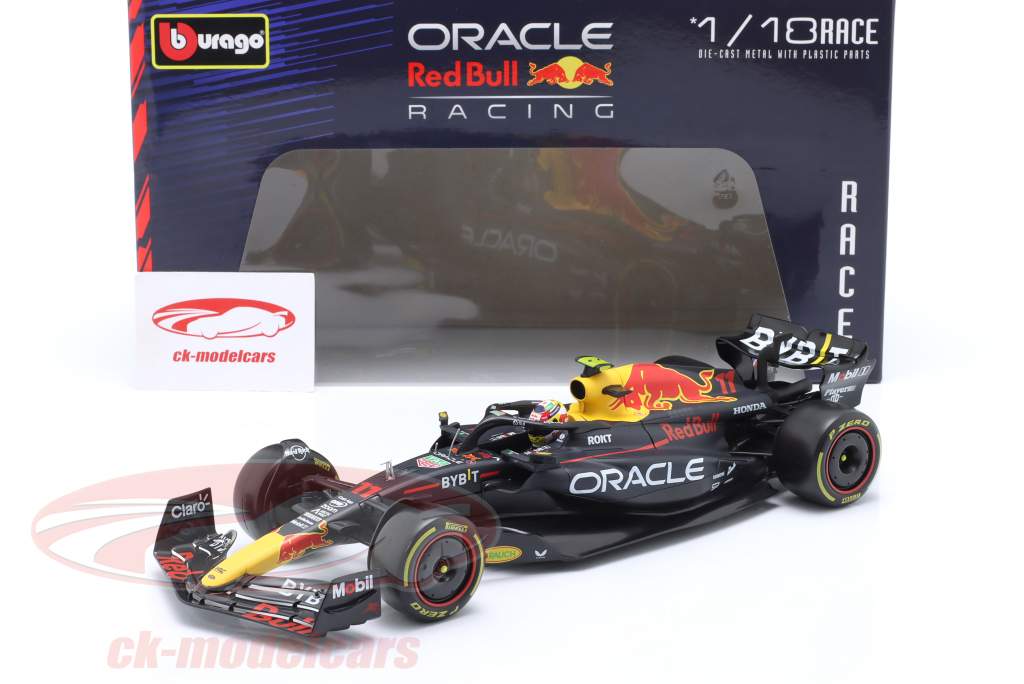 Sergio Perez Red Bull Racing RB19 #11 Fórmula 1 2023 1:18 Bburago