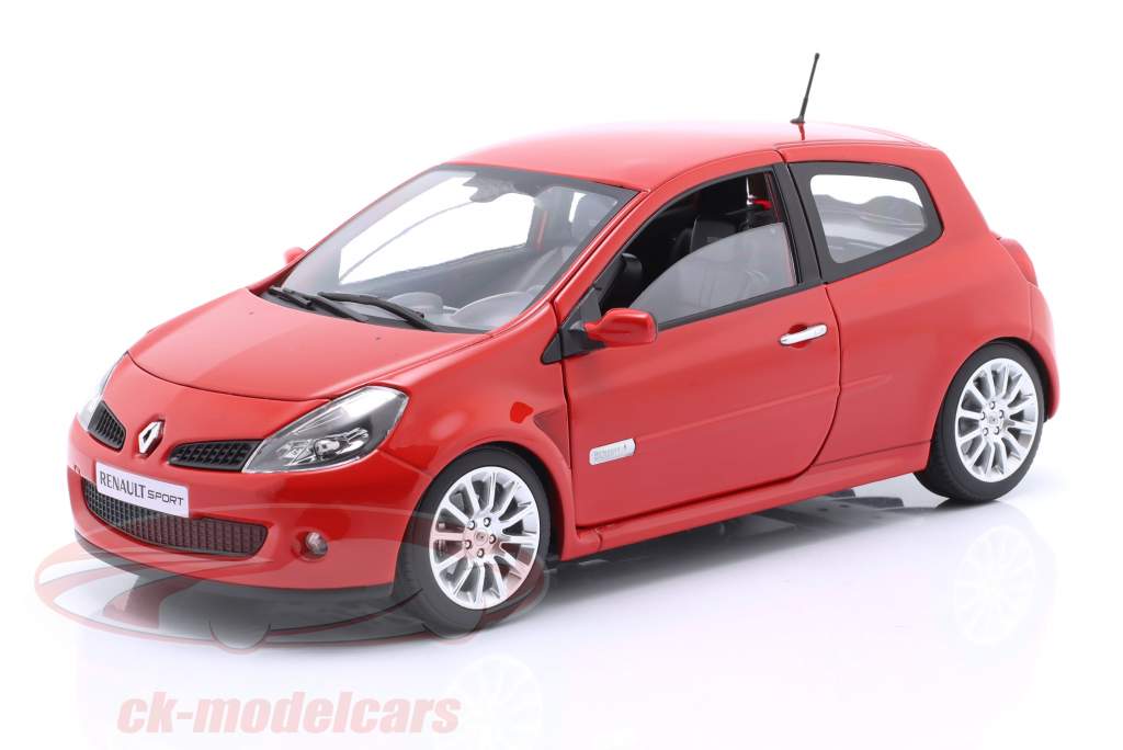 Renault Clio 3 RS Année de construction 2006 rouge 1:18 Norev