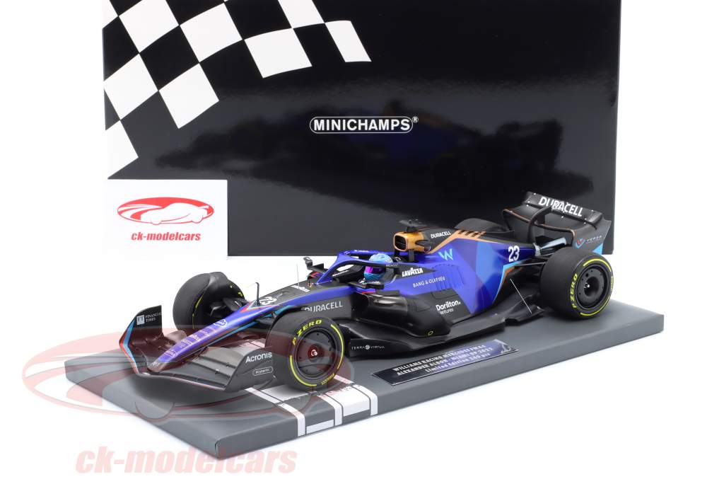 PMA 1/18 ウィリアムズ F1 FW44 アルボン 2022 マイアミGP PMA 1/18 ウィリアムズ F1 FW44 アルボン 2022 マイアミGP