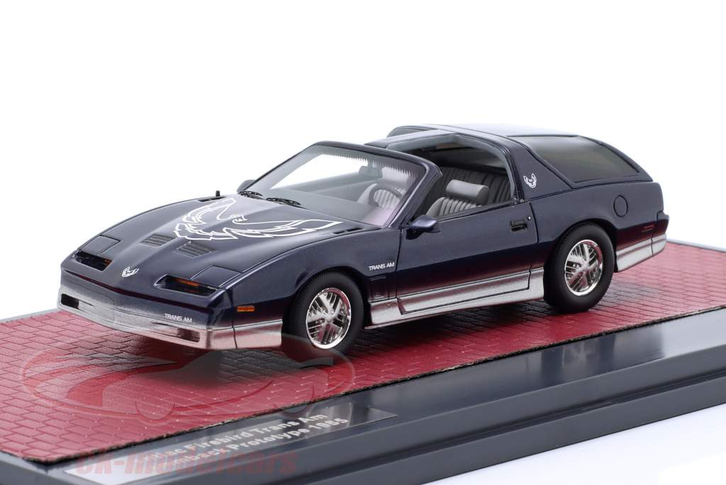 Pontiac Firebird Trans Am Kammback Prototype 1985 preto / prata 1:43 Matrix