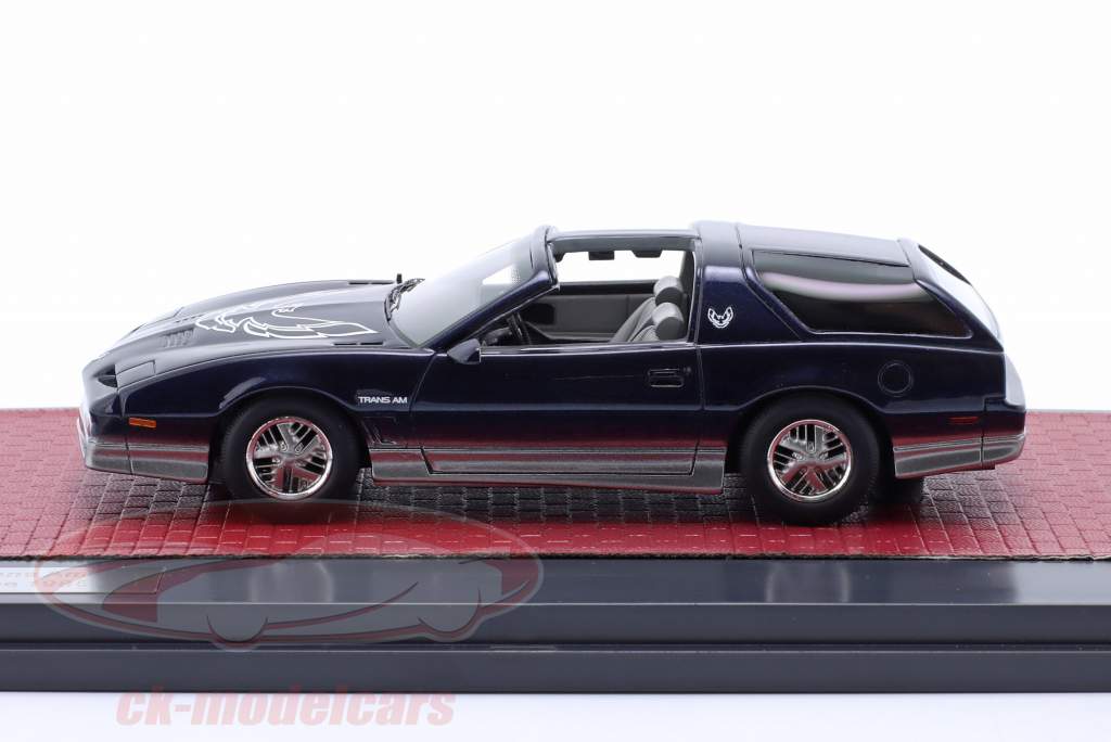 Pontiac Firebird Trans Am Kammback Prototype 1985 preto / prata 1:43 Matrix