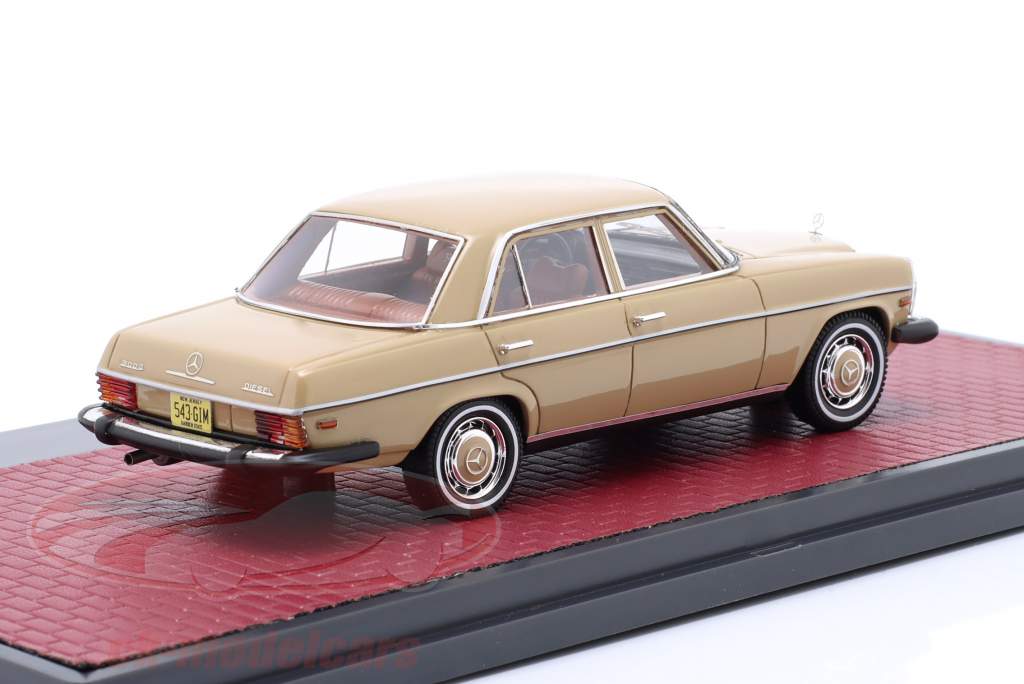 Mercedes-Benz 300D (W115) US version 1974 beige 1:43 Matrix