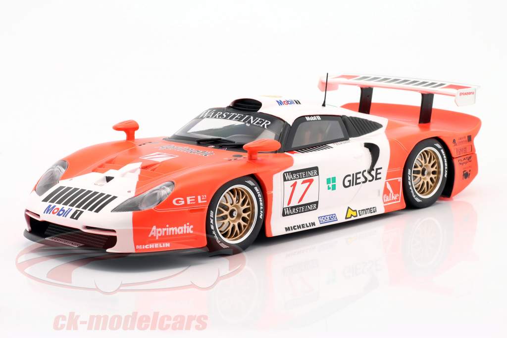 Porsche 911 GT1 #17 FIA GT Championship 1997 Collard, Baldi 1:18 WERK83