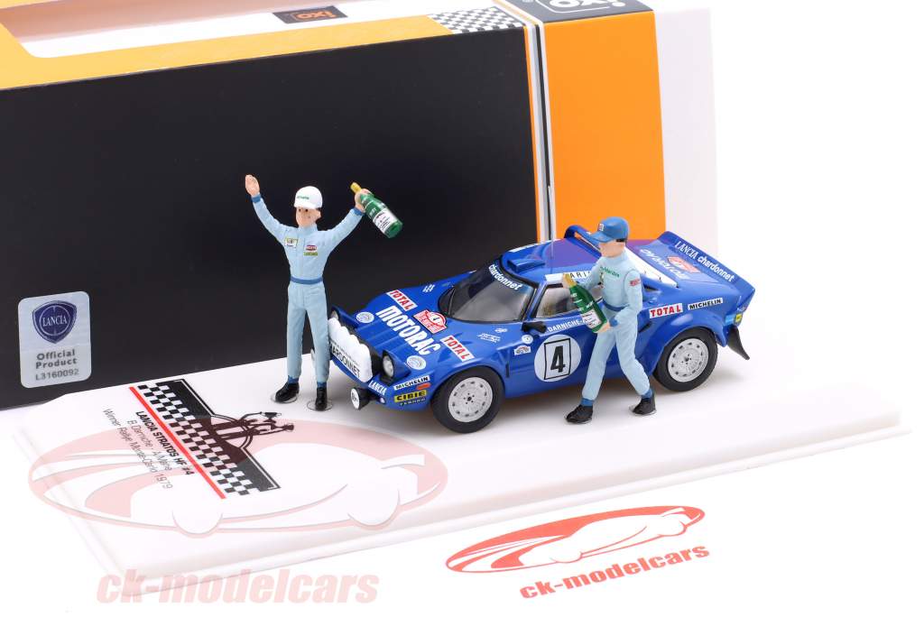 Lancia Stratos HF #4 winner rally Monte Carlo 1979 Darniche, Mahe 1:43 Ixo
