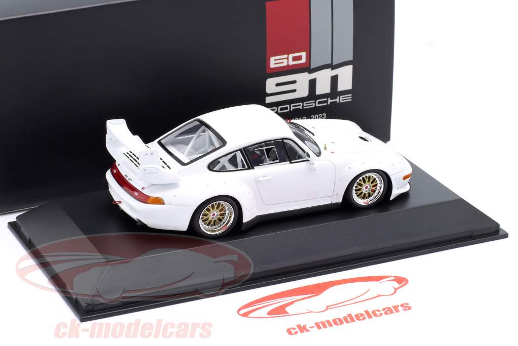 Porsche 911 (993) GT2 bianco 1:43 Spark