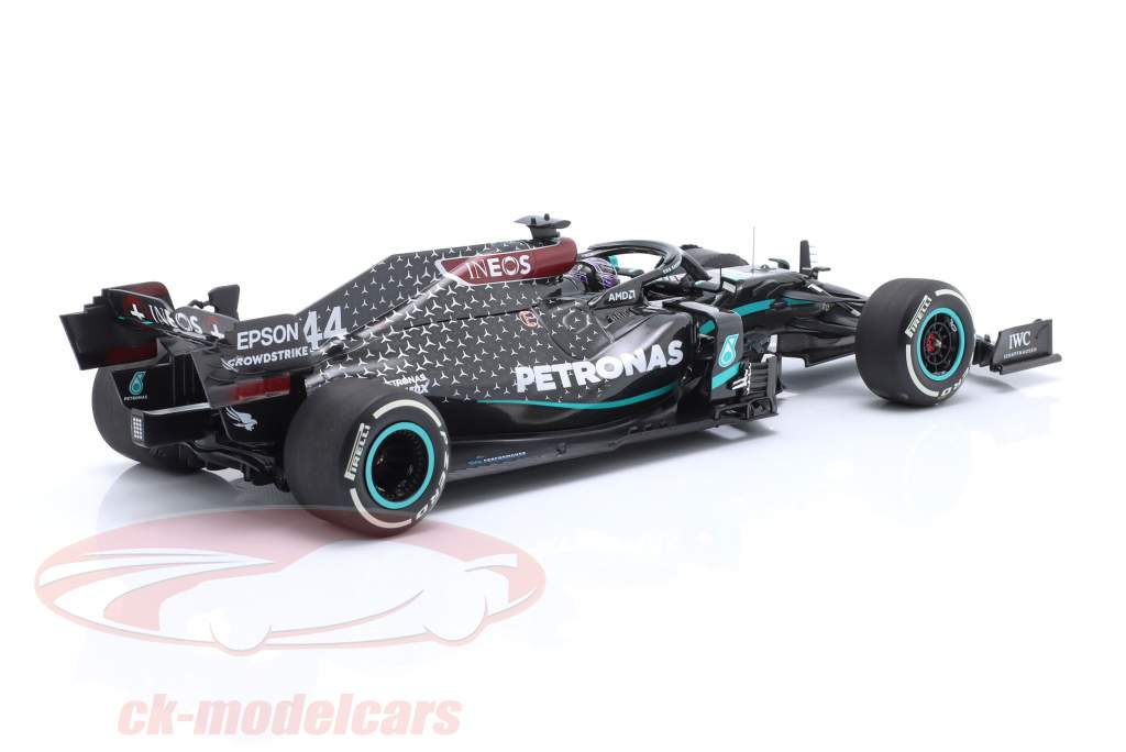 L. Hamilton Mercedes-AMG F1 W11 #44 Winner British GP Formel 1 Weltmeister 2020 1:18 Minichamps