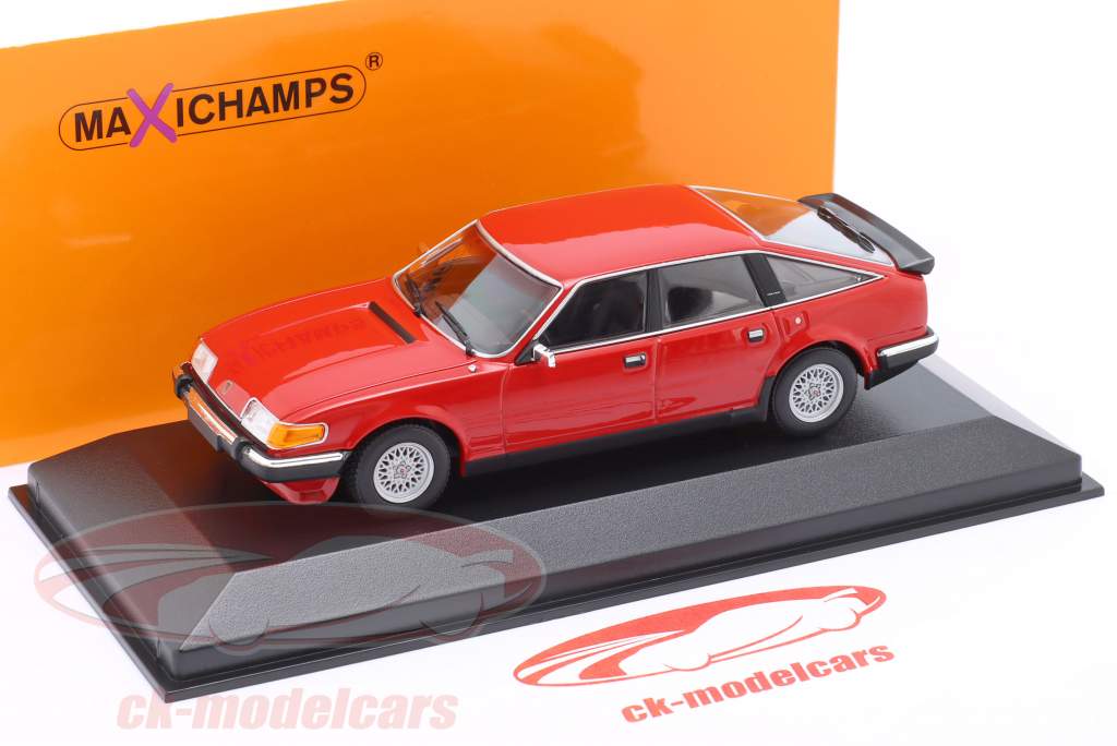 Rover Vitesse 3500 V8 year 1986 red 1:43 Minichamps