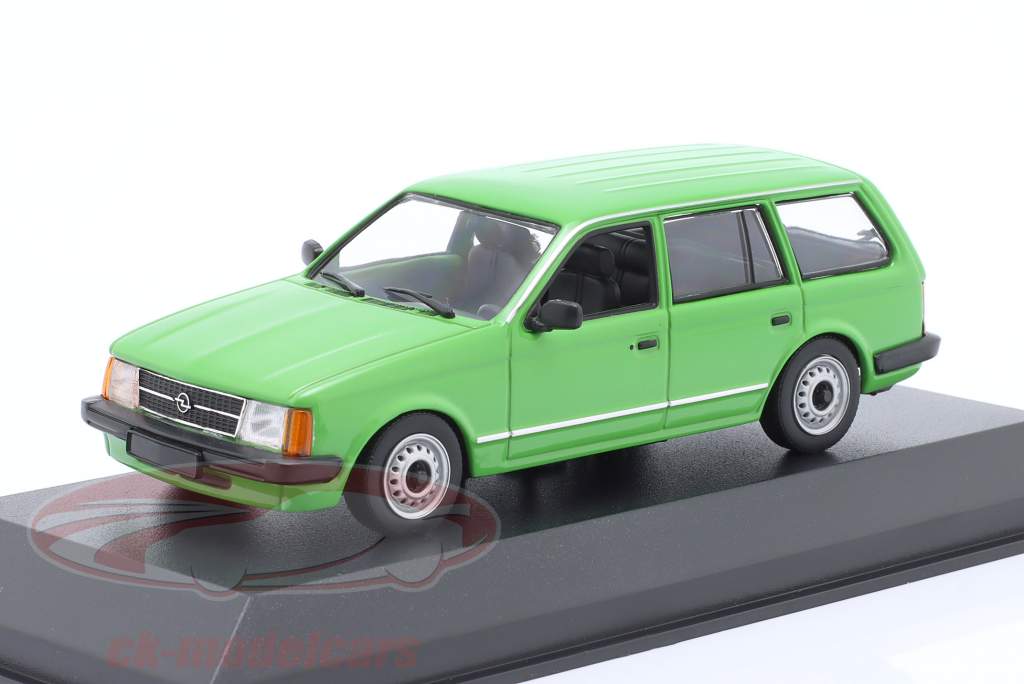 Opel Kadett D Caravan Baujahr 1979 grün 1:43 Minichamps